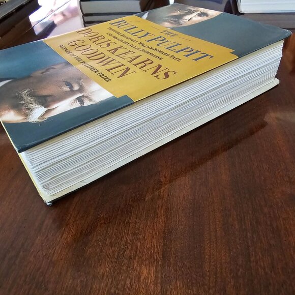 The Bully Pulpit Hardcover Book Doris Goodwin Pulitzer Prize Theodore Roosevelt - Picture 9 of 13